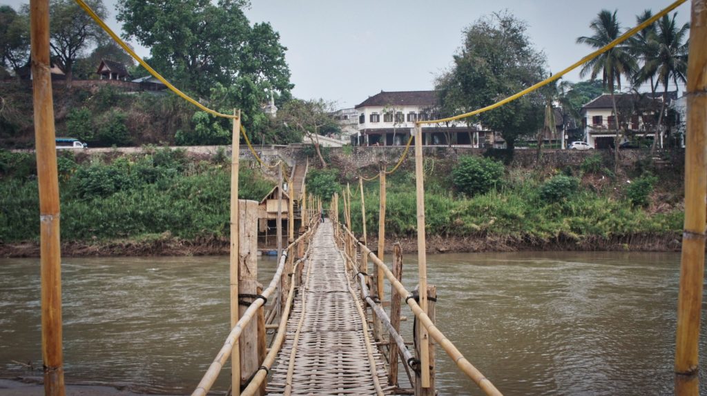 pont de bambou Luang Prabang