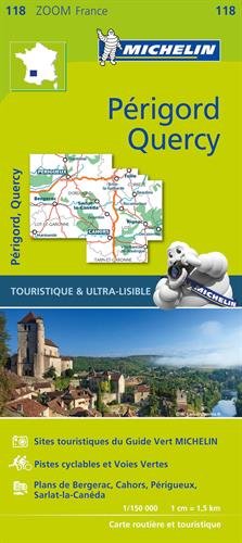 Carte Michelin Périgord Quercy
