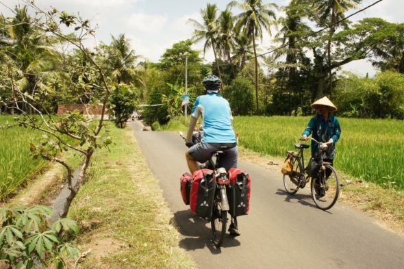 Borobudur à vélo