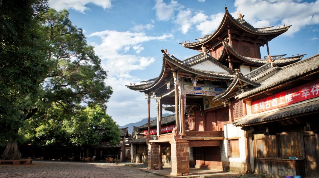 théâtre Sideng Shaxi Yunnan