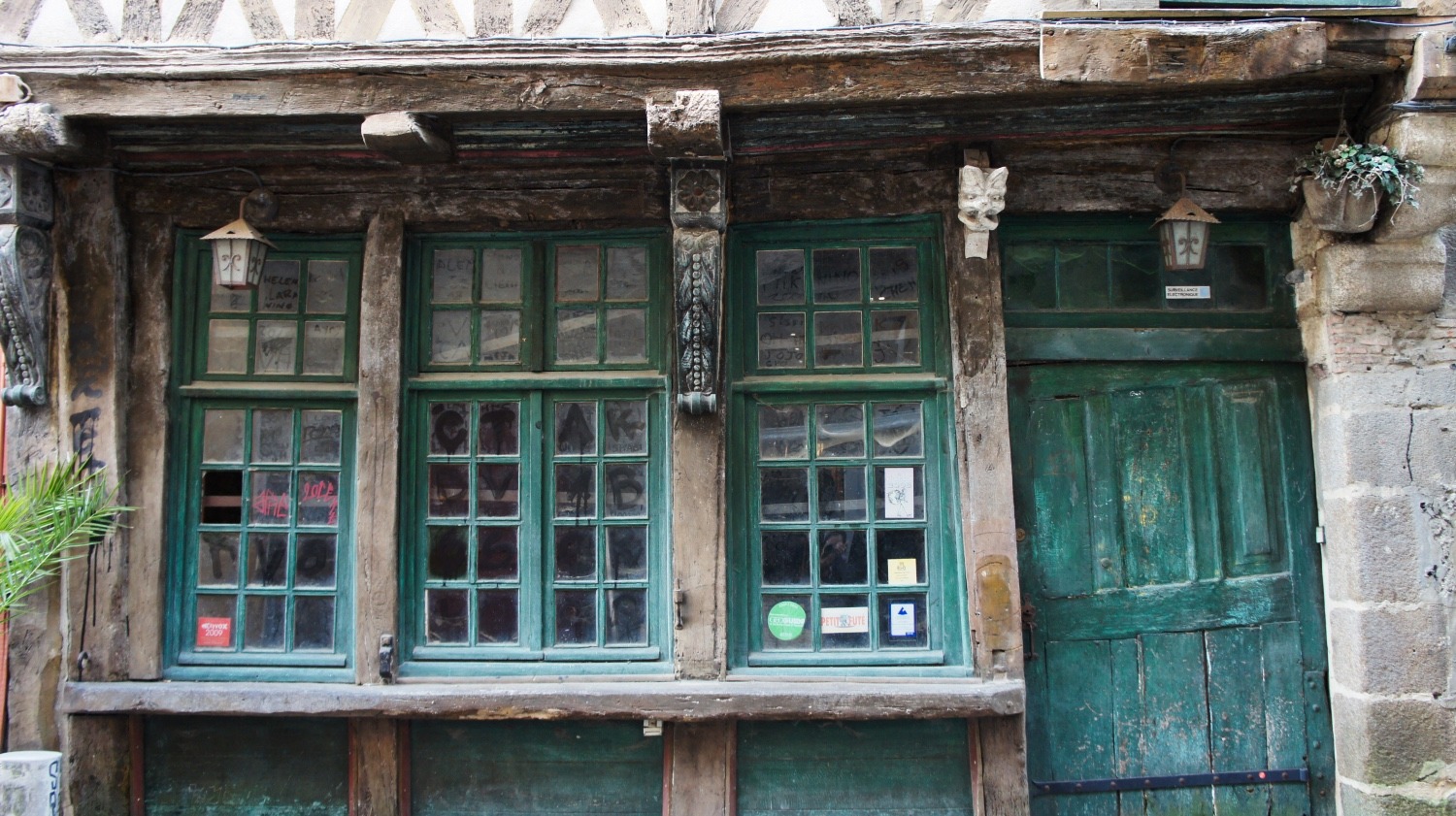 façade de maison à Rennes