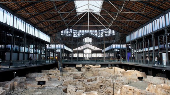 Les fouilles archéologiques retrouvées au centre d'El Born à Barcelone